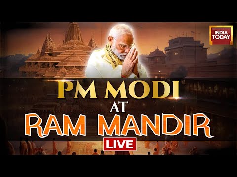 Ram Mandir LIVE News | PM Modi In Ayodhya LIVE | Ram Mandir Inauguration LIVE Updates | India Today