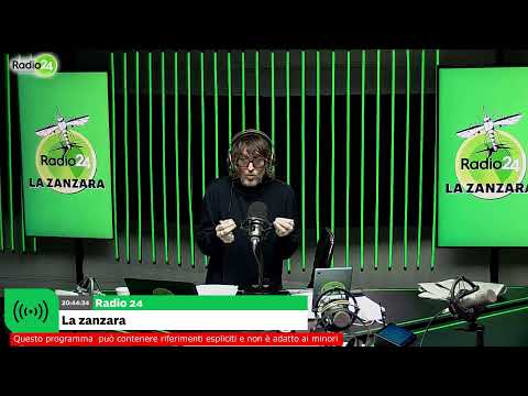 La zanzara del 08/01/2024