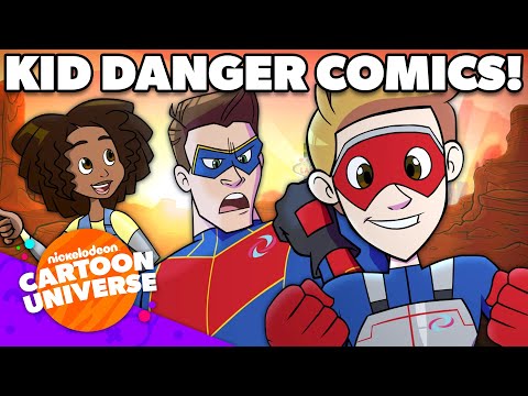 Best of Kid Danger Motion Comics 💥 ft. Monster Baby &amp; Android Henry! | Nickelodeon Cartoon Universe