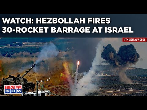 Hezbollah Fires 30-Rocket Barrage On Israel | Deadliest Day For Tel Aviv? Netanyahu To Retaliate?