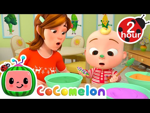 Christmas Colors Song + More Nursery Rhymes &amp; Kids Songs | 2 Hours of CoComelon Holidays