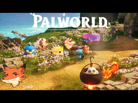 Palworld #2 [FR] Je fais travailler mes Pals! Aux champs et au feu de camp!