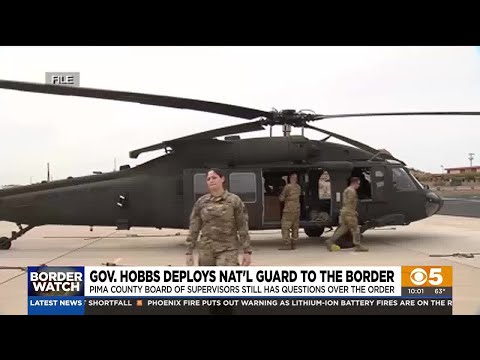 Gov. Hobbs deploys National Guard to the border