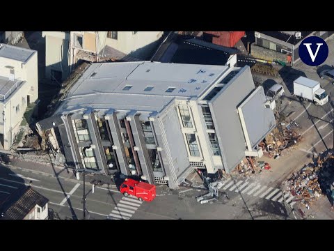 Los devastadores efectos del terremoto en Jap&oacute;n, que ya deja decenas de muertos