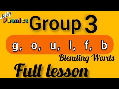 jolly phonics blending group 3. jolly phonics goulfb | phase 3 phonics