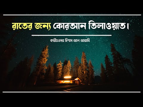 রাতে ঘুমানোর আগে কোরআন তিলাওয়াত || Night Time Quran Tilawat || Recitation by Omar Hisham