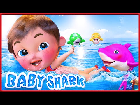 NEW Baby Shark V2 + Happy Birthday Song + Wheels on the Bus! + MORE Banana Cartoon 3D Nursery Rhymes