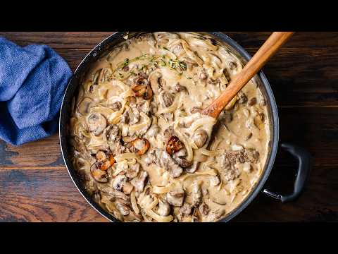 Beef Stroganoff - The Most Comforting Cold Weather Dish