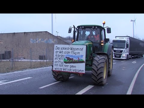 Proteste &ndash; Landwirte setzen sich zur Wehr