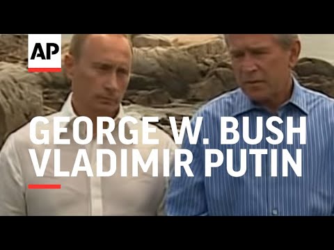 News conference with Bush and Putin