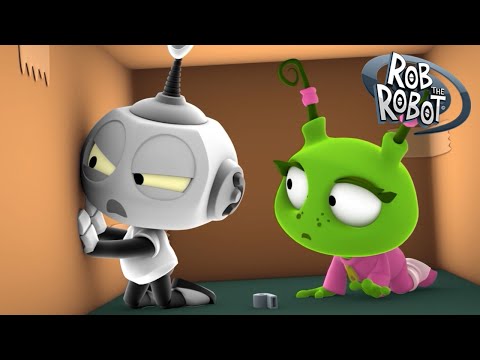 Lost and Found | Rob the Robot | Educational Robot Cartoons for Kids