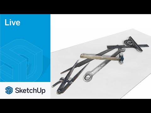 3D Modeling Old Tools in SketchUp