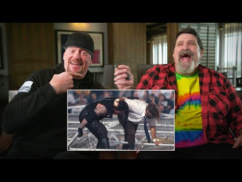 The Undertaker and Mick Foley watch iconic Hell in a Cell Match: WWE Playback