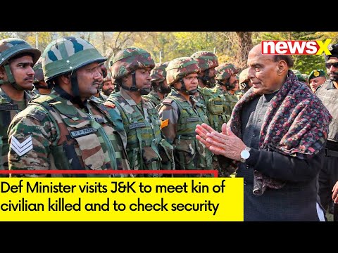 Def Min Rajnath Singh In Poonch | Meets Families Of Civilians Killed | NewsX