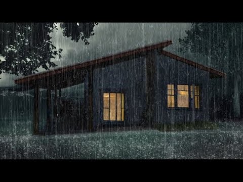 Durma em Instantes Com Som de Chuva e Trovoadas, Barulho de &Aacute;gua, Natureza Relaxante ASMR.