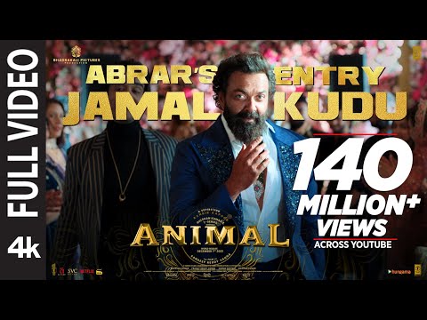 ANIMAL: ABRAR&rsquo;S ENTRY - JAMAL KUDU(Full Video) |Ranbir Kapoor,Bobby Deol |Sandeep Vanga |Bhushan K