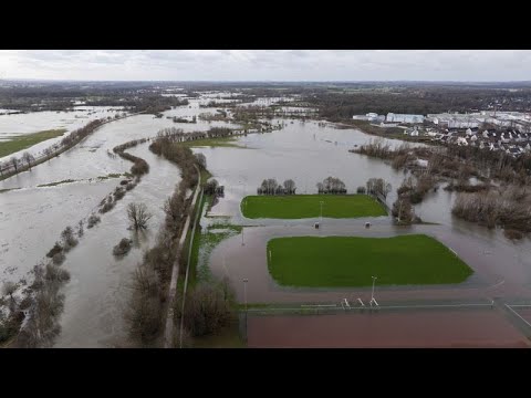 Le niveau des cours d'eau reste &eacute;lev&eacute; en Europe