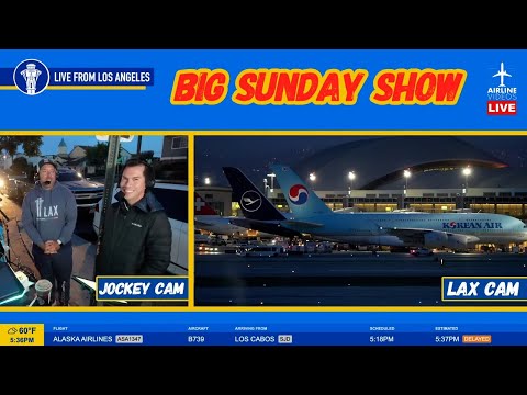 🔴LIVE LAX PLANE SPOTTING: Watch Arrivals and Departures