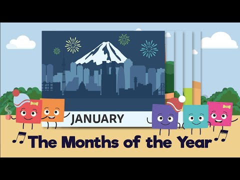 The Months of the Year Song