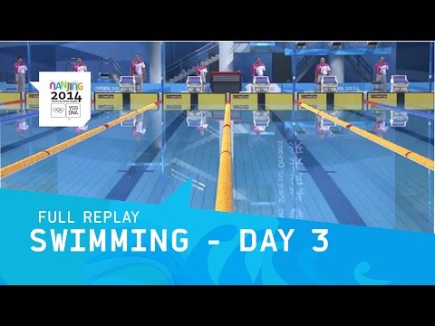 Swimming - Finals Day 3 | Full Replay |  Nanjing 2014 Youth Olympic Games