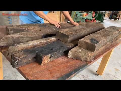 Old Wooden Boats And Great Creative Ideas // Useful Wood Recycling Project