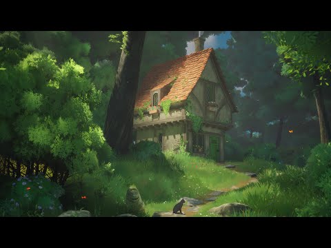 Ghibli Inspired Atmosphere | Forest Ambiance &amp; Music