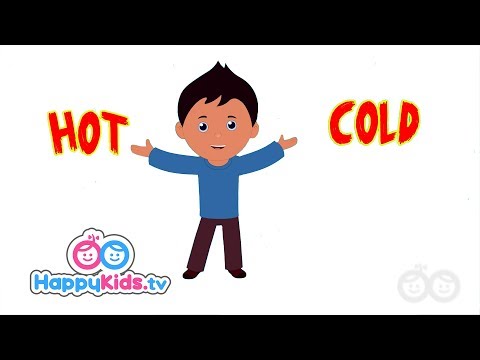 Opposites Hot And Cold - Learning Songs Collection | Happy Kids