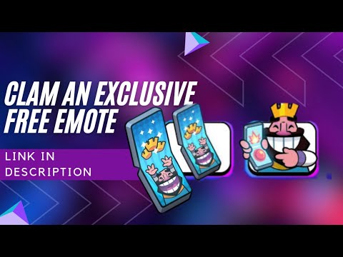 Claim An Exclusive Samsung Galaxy Z Flip Emote In Clash Royale Totally Free 😎| Link in Description