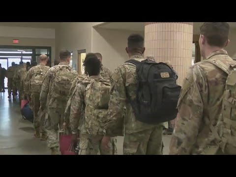 Soldiers deployed from Georgia base to support NATO