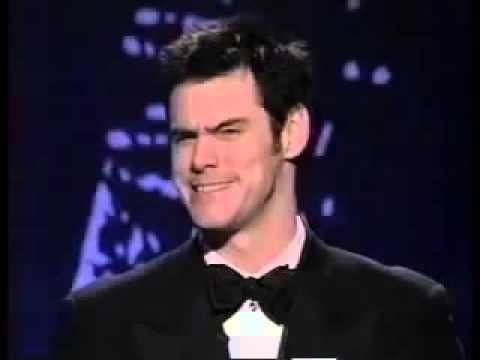 Jim Carrey in his favorite impersonation of Clint Eastwood