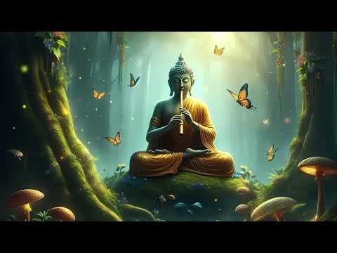 Calming Flute Music with Forest Sounds | Felt Super Chilled After!!! | Good for Yoga, and Deep Sleep