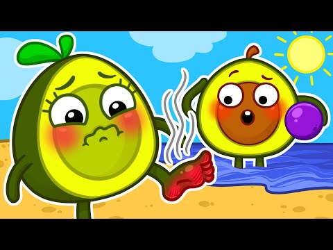 Learn Good Habits with Hot vs Cold Challenge ☀️🌊  + More Funny Stories for Kids by Pit &amp; Penny 🥑✨