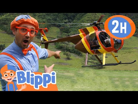 Hawaii Helicopters | BLIPPI | Educational Kids Videos | Moonbug Kids