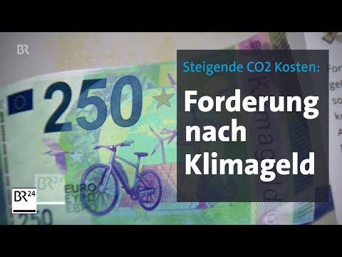 Steigende CO2 Kosten: Forderung nach Klimageld | BR24 