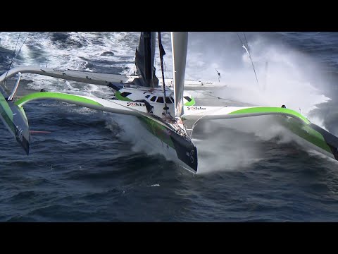 Transat Jacques Vabre Normandie Le Havre 2023 : SODEBO ULTIM 3 - THOMAS COVILLETHOMAS ROUXEL