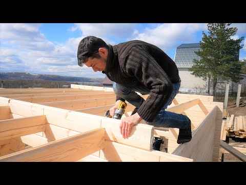 We built the cheapest house ever. Step by step construction process