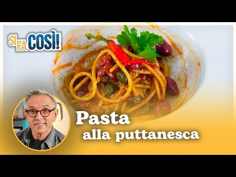 Pasta alla puttanesca - Si fa cos&igrave; | Chef BRUNO BARBIERI