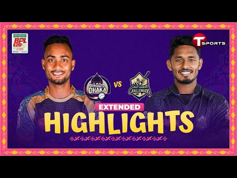 Extended Highlights | Chattogram Challengers vs Durdanto Dhaka | BPL 2024 | Match 5 | T Sports