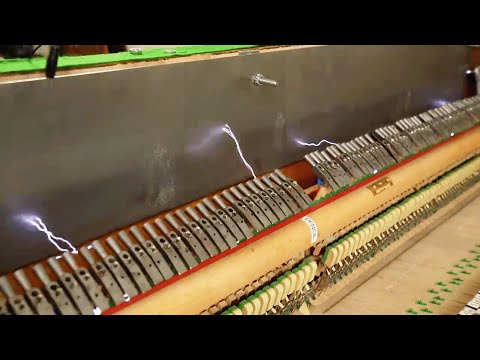 1 MILLION VOLT piano sounds UNREAL (I GOT SHOCKED)