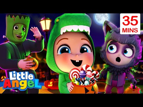 This Is The Way We Trick or Treat (Halloween Song) + More Little Angel Kids Songs &amp;amp; Nursery Rhymes