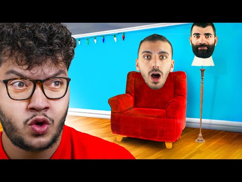 الشباب اتحولوا لأثاث و خدعوني🤣 | Prop Hunt