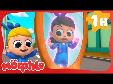 Mirror Mila Mayhem! 🔴 MORPHLE  | Super Kids Cartoons &amp; Songs | MOONBUG KIDS - Superheroes