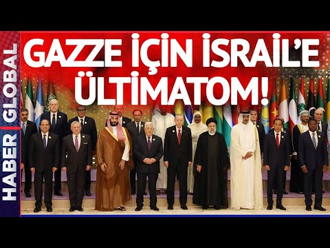 İslam D&uuml;nyası Gazze İ&ccedil;in Bir Araya Geldi! Erdoğan'dan İsrail'e &Uuml;ltimatom Gibi S&ouml;zler!