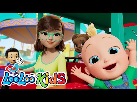 Wheels On The Bus Lyrics 🤩🚌 Children's Melodies | Toddler Music by LooLoo Kids