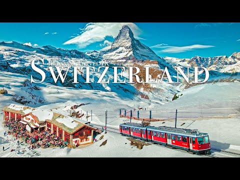 Switzerland 4K - Travel Film with Relaxing Calming Music