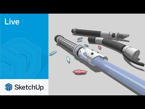 Modeling a Lightsaber Live with Tyson!