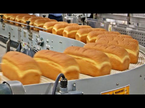 How Millions Of Bread are Made In A Huge Factory 🍞🏭