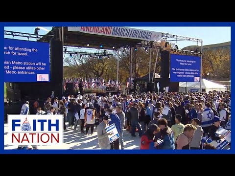 Supporters of Israel Rally From Across the Country | Faith Nation - November 14, 2023