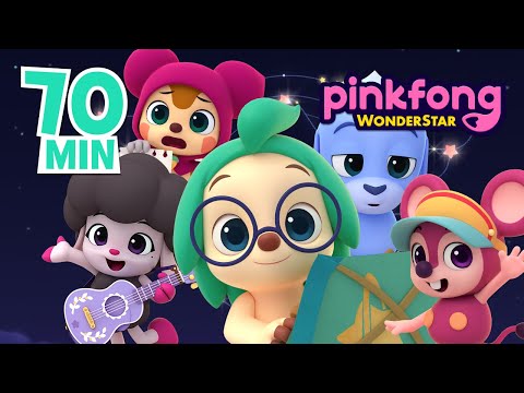 Pinkfong Wonderstar Compilation Part 2 | Animation &amp; Cartoon For Kids | Pinkfong Hogi