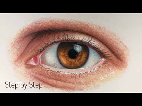 How To Draw Realistic Eye | Step by Step &amp; Easy To Follow